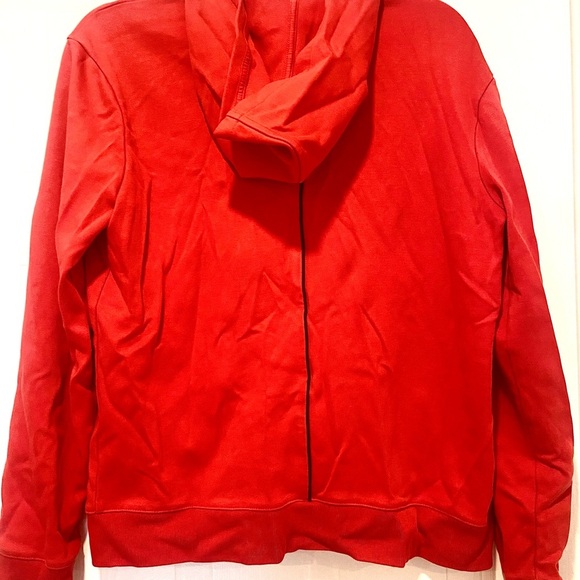 Hugo Boss Men’s Red Zip-Up Hoodie – Size Small - Picture 2 of 4